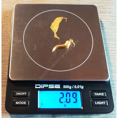 Posten GG 750 - 2,09g - Brutto – kavel bij Luedtke Versteigerungen, Berlin