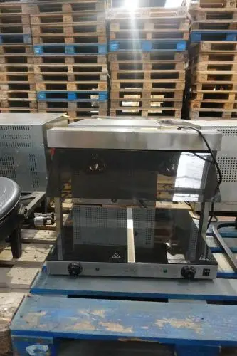 Elektrische inox warmhoudlamp Caterchef – kavel bij Openbare Verkopen, Wielsbeke