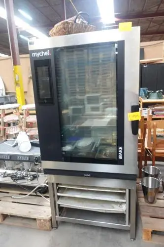 Inox oven Mychef – kavel bij Openbare Verkopen, Wielsbeke