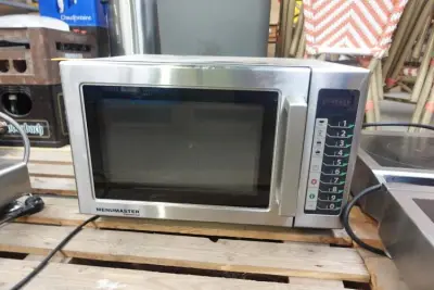 Inox microgolfoven Menumaster – kavel bij Openbare Verkopen, Wielsbeke