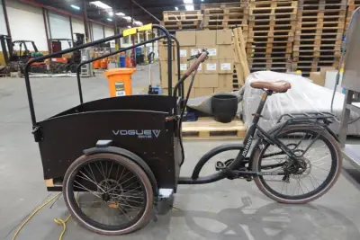 Elektrische bakfiets – kavel bij Openbare Verkopen, Wielsbeke