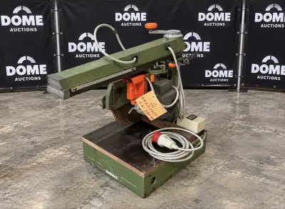 DeWalt 1370 Radiaalzaag – kavel bij Dome Auctions, Depot Deinze