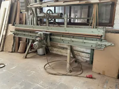 Scheer FM 2 2500 Fineerzaagmachine – kavel bij Dome Auctions, Dentergem
