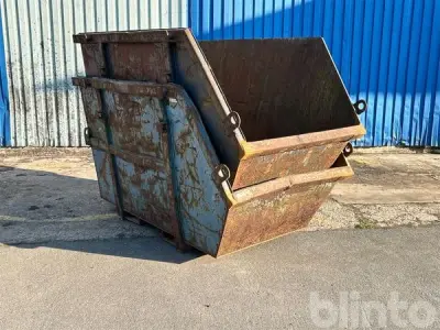 2 Stahl-Schüttgutbehälter / Kippcontainer – kavel bij Blinto, Hamminkeln