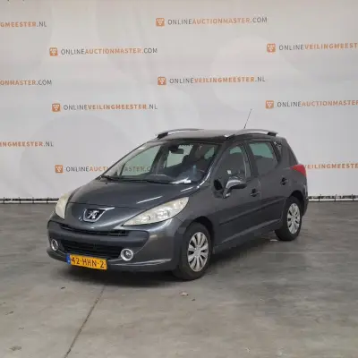 Personenauto, Peugeot, 207 SW, 1.6 VTi XS, 2008 – kavel bij Domeinen Roerende Zaken, Soesterberg