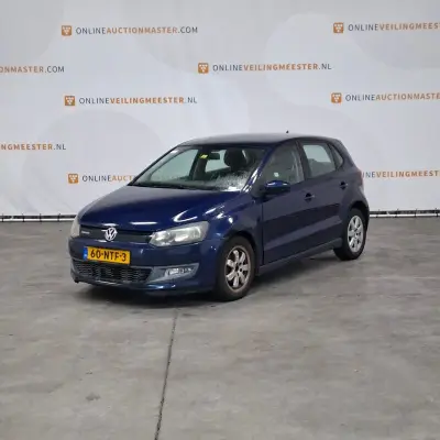 Personenauto, Volkswagen, Polo, 1.2 TDI BlueMotion Comfortline, 2010 – kavel bij Domeinen Roerende Zaken, Soesterberg