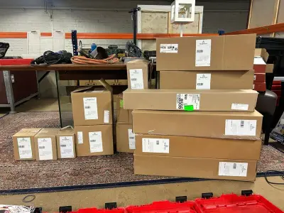 15x Rookgasafvoer- en installatiematerialen Burgerhout – kavel bij Onlineveilingmeester, Hoogeveen