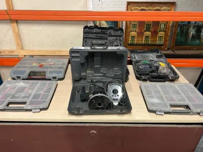6x Partij gereedschap en assortimentskoffers met inhoud – kavel bij Onlineveilingmeester, Hoogeveen