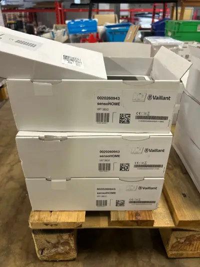 3x Digitale kamerthermostaat Vaillant, sensoHOME VRT 380/2 – kavel bij Onlineveilingmeester, Hoogeveen