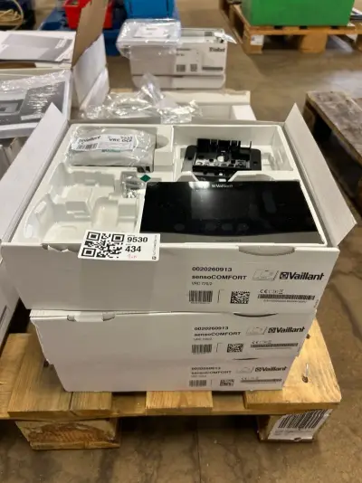 3x Systeemregelaar inclusief VRC DCF buitensensor Vaillant, sensoCOMFORT VRC 720/2 – kavel bij Onlineveilingmeester, Hoogeveen