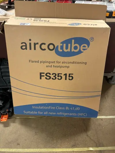 Geïsoleerde koperen leidingenset voor airconditioning en warmtepompen AircoTube, FS3515 – kavel bij Onlineveilingmeester, Hoogeveen