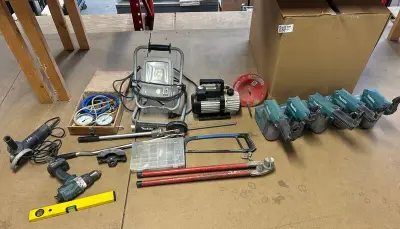 Partij elektrisch gereedschap en handgereedschap W.o. Makita, AEG, Hilti en Rothenberger – kavel bij Onlineveilingmeester, Hoogeveen