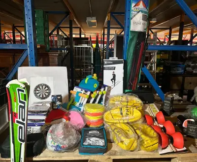 Partij sport-, spel- en trainingsartikelen – kavel bij Onlineveilingmeester, Hoogeveen