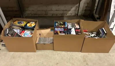 Partij media en entertainment w.o. dvd's, cd's – kavel bij Onlineveilingmeester, Hoogeveen