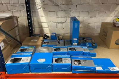 27x Racefietsonderdelen Shimano – kavel bij Onlineveilingmeester, Hoogeveen