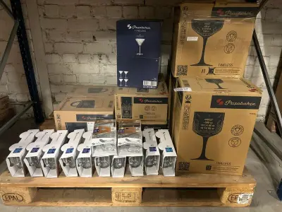Ca. 160x Glazen, W.o. Pasabahce – kavel bij Onlineveilingmeester, Hoogeveen