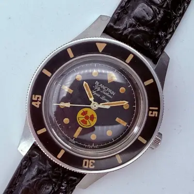 Blancpain Fifty Fathoms Aqua Lung automatisch herenhorloge – kavel bij Onlineveilingmeester