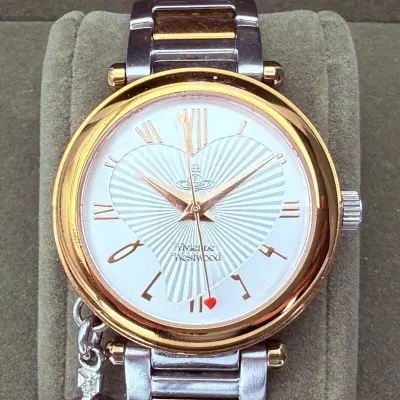 Vivienne Westwood VV006RSSL Time Machine two tone horloge – kavel bij Onlineveilingmeester