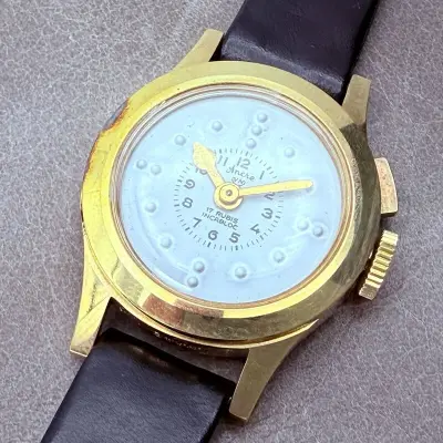Ancre V.N. Braille mechanisch horloge – kavel bij Onlineveilingmeester