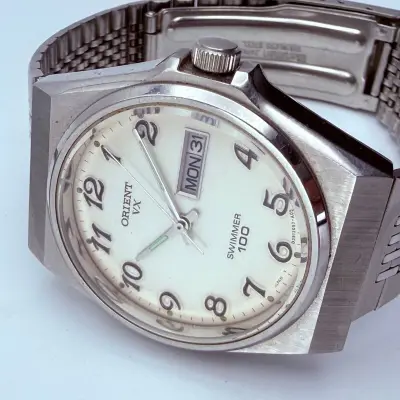 Orient VX Skin diver Swimmer 100 herenhorloge – kavel bij Onlineveilingmeester