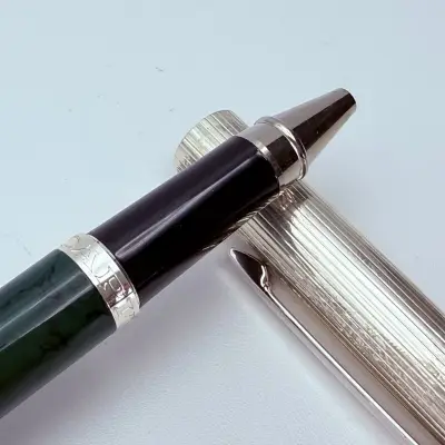 Massieve 925 zilveren rollerball - Elysee Pforzheim Capitol serie – kavel bij Onlineveilingmeester