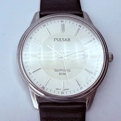 Seiko/Pulsar VJ42-X046 Sapphire 50M herenhorloge – kavel bij Onlineveilingmeester