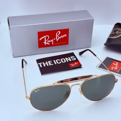 Rayban zonnebril Outdoorsman II arista green – kavel bij Onlineveilingmeester