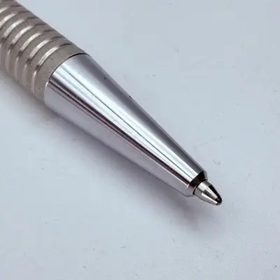 Lamy Brushed Steel Balpen - NOS – kavel bij Onlineveilingmeester