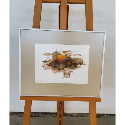 Bild, signiert CONNY 82 (ca. 51 x 41cm) – kavel bij Luedtke Versteigerungen, Berlin