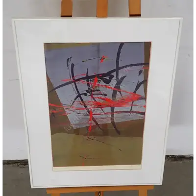 Bild -Fata Morgana- signiert (ca. 61 x 81 cm) – kavel bij Luedtke Versteigerungen, Berlin