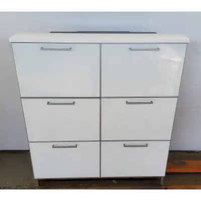 Schuhschrank (ca. H= 135 x B= 120 x T= 20 cm) – kavel bij Luedtke Versteigerungen, Berlin