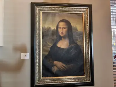 1 Deco Wandkader "mona Lisa" – kavel bij Hammertime