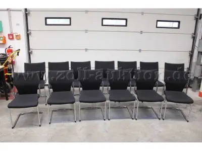 13 Freischwinger von Brunner, Modell Drive 232, gebraucht – kavel bij Zoll-Auktion, Berlin