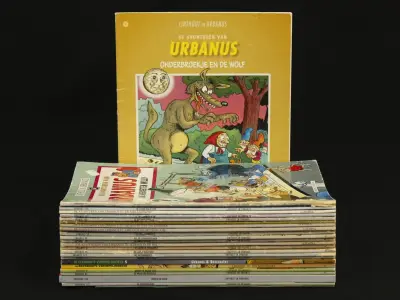 Verzameling van 24 Urbanus-strips – Linthout & Urbanus – kavel bij De Kringwinkel, Antwerpen