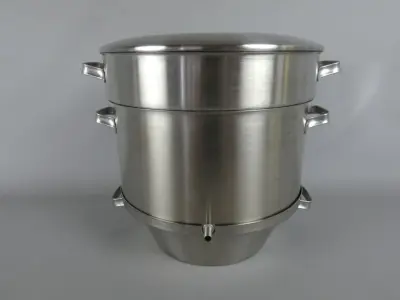 RVS stoomextractor – kavel bij De Kringwinkel, Diest