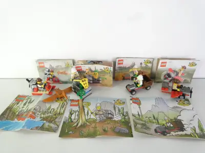 Set van 4 LEGO Adventurers bouwsets – kavel bij De Kringwinkel, Heverlee