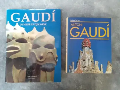 Boek: Duo van Gaudi kunstboeken – kavel bij De Kringwinkel, Gent