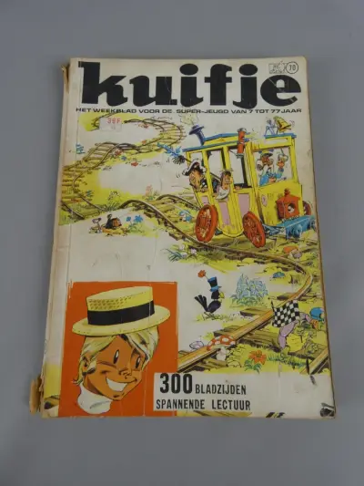 Kuifje weekblad nummer 70 – kavel bij De Kringwinkel, Diest