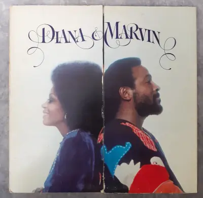Vinyl: Diana & Marvin – kavel bij De Kringwinkel, Gent