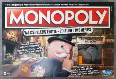 Bordspel: Monopoly - Valsspelers Editie – kavel bij De Kringwinkel, Gent
