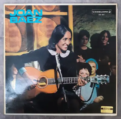 Vinyl: Joan Baez – kavel bij De Kringwinkel, Gent