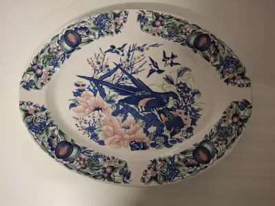 Serveerbord – kavel bij De Kringwinkel, Herzele