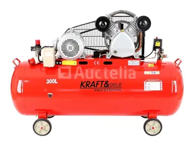 300L 400V oliecompressor + KRAFT&DELE-scheider – kavel bij Auctelia, Aye