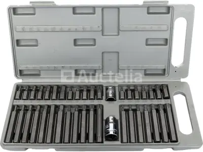 Set van 40 gespecialiseerde bits HEX, TORX en SPLINE KRAFT&DELE – kavel bij Auctelia, Aye