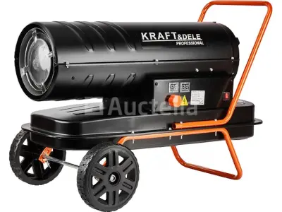 Olie-gevulde kachel 30 kW + thermostaat KRAFT&DELE – kavel bij Auctelia, Aye