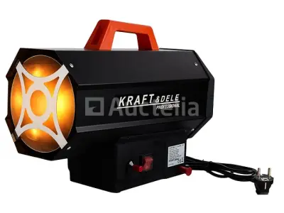 25kW KRAFT&DELE gaskachel – kavel bij Auctelia, Aye