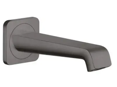 Axor baduitloop 180mm Citterio E zwart chroom geborsteld – kavel bij XL Auctions