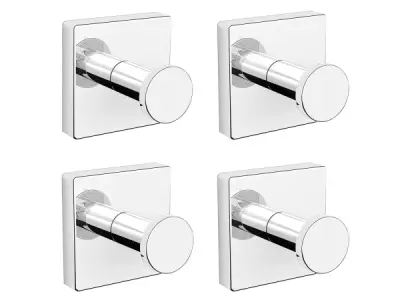 4x Alterna haak Siena chroom – kavel bij XL Auctions