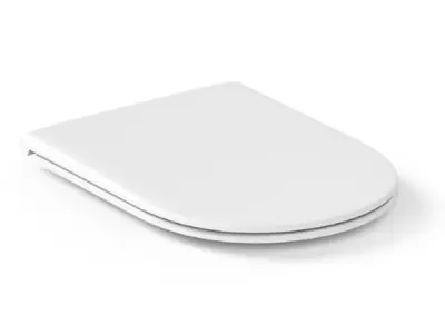 Axent wc-zitting met deksel softclose Aura wit – kavel bij XL Auctions