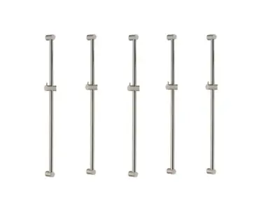 5x Beaux glijstang 90cm Port 2.0 geborsteld rvs – kavel bij XL Auctions